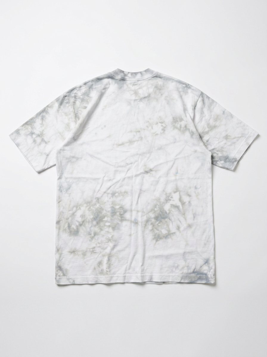 Silver Mist – T-shirt Tie & Dye Gris Oversize