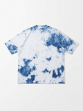 Indigo Drift – T-shirt Tie & Dye Navi bleu Oversize