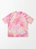 Blush Bloom – T-shirt Tie & Dye Rose Oversize